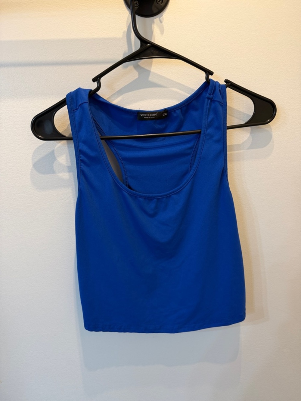 Royal Blue Scoop Neck Tank Top
